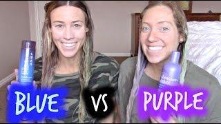 PURPLE VS BLUE Shampoo- What should you be using on you hair?