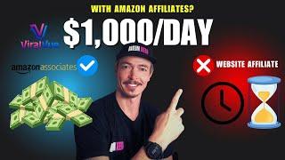 $1,000/Day with Amazon Affiliates?!  Viral Vue Review & Secret Tricks