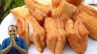 செலவே இல்லாத செமையான ஸ்நாக்ஸ்Puffs receipe tamil |Poori receipe in tamil | Bakery snacks tea time