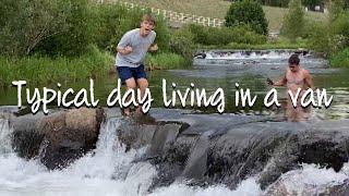 A DAY OF VANLIFE IN UNDER 10 MINUTES AND 25 SECONDS| VLOG