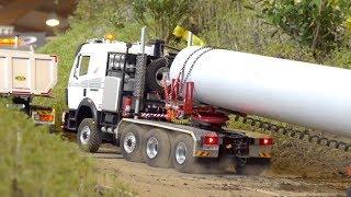 RC TRUCK SHOW I STUCKING ON HILL I PISTENBULLY I HEAVY HAULAGE TRANSPORT I