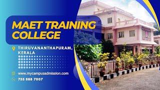 MAET Training College - Nettayam | mycampusadmission.com