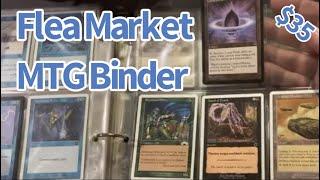 Flea Market Vintage MTG Binder