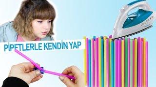 Pipetlerle 5 Kendin Yap Projesi | DIY with Straws