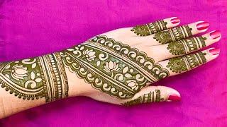 2020 EASY SIMPLE MEHNDI HENNA DESIGN FOR BEGINNERS