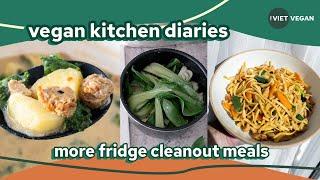 vegan kitchen diaries 5 // more fridge cleanout