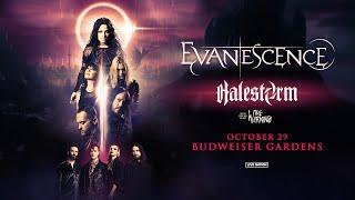 Evanescence at Budweiser Gardens on October 29, 2024 with special guests Halestorm & The Warning