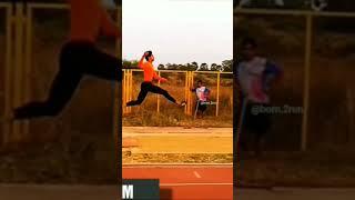 sreeshankar murali 8.26 m long jump  | Slow motion #shorts