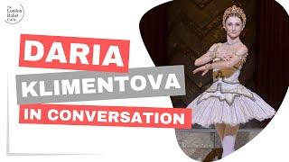 Interview with Daria Klimentová: the journey from Prague to London, dance to teaching