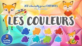 LES COULEURS en français  Jeu éducatif Quiz pour Enfants  Maternelle