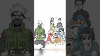 Team 7 cute together #naruto #sasuke #sakura #kakashi #edit #cute