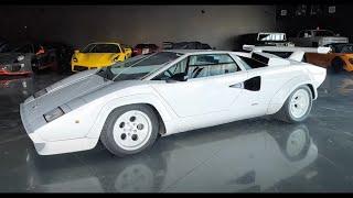 1987 Lamborghini Countach 5000 S - Test Drive - The Hamilton Collection Chris Moran Concours WINNER