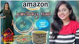 Amazon JEWELLERY SET Haul starting Rs 200// Amazon Wedding//Festive Jewellery Haul /BRIDAL Jewelry