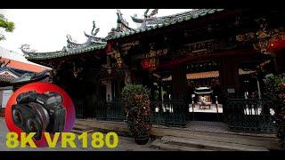 THIAN HOCK KENG TEMPLE SINGAPORE CHINESE MAZU part 1 8K/4K VR180 3D (Travel Videos/ASMR/Music)