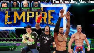 The Wrestling Machine  Roman Reigns ️, Cody Rhodes , John Cena , Jey Uso Game Play In WWE Mayhem