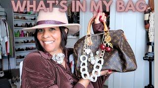 What's In My Handbag + Accessorizing My Louis Vuitton Speedy | Fall Fashion Trends 2024