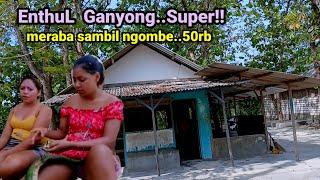 Enthol Ganyong 4 sehat 5 semporna Warung Kuliner Jajanan Konokan Lemu Para Bos Dagang Tani pedesaan.