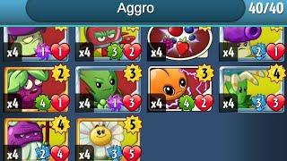 Plants vs . Zombies Heroes ( PvZ Heroes ) 3300 Sparks Spending Spree To Craft Aggro Deck 9 / 16 / 24