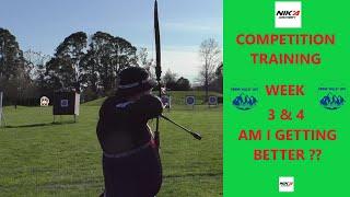 Archery Competition Training Weeks 3 & 4: Progress, Improvements , and New Setup