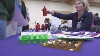 Health science jobs shared at ECU Health Career Fair