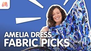 Top 10 Fabric Picks for the Amelia Dress | Minerva Exclusive Patterns