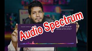 Audio Spectrum Adobe After Effect how to create Bangla tutorial very easy process.