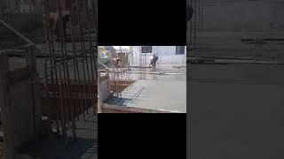 Slab Concreting Process | Slab Concreting | Concrete Pump | #slab #construction #viralvideo #shorts