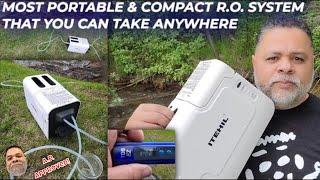 A Portable Reverse Osmosis Water Filtration System That You Can Take Anywhere & IT WORKS!