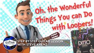 Supercharge Your Guitar Learning with Loopers