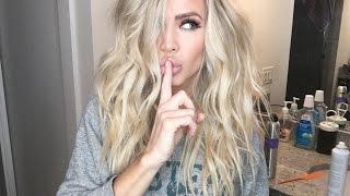 Beach Waves, Mermaid hair tutorial | Victoria Secret Hair