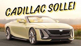 WOW!! It’s the beautiful Cadillac SOLLEI EV Convertible Coupe!