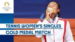 Qinwen Zheng wins gold in women's tennis singles  |  Paris 2024 highlights