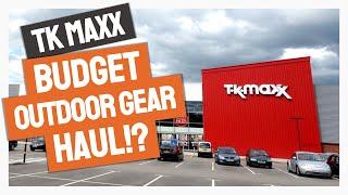 TK MAXX HAUL! Budget outdoor, wild camping and backpacking gear! (Regatta, Trespass)