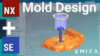 Siemens NX & Solid Edge - Mold Design Demonstration