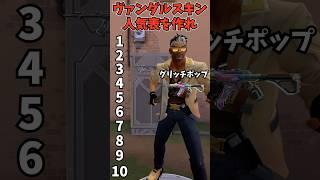 【VALORANT】ヴァンダルスキン人気表を作れ #valorant