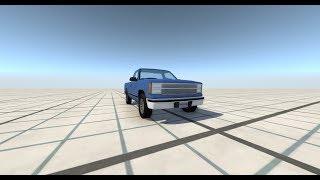 BeamNG.Drive - Gavril D-Series D15 V8 4wd (Automatic)(Default car) 0-60/Top Speed & 100-0 Brake Test