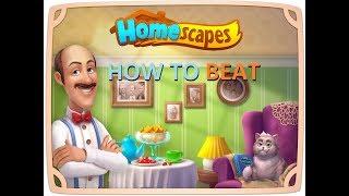 How to Beat Level 80 in Homescapes! - No Boosters