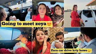 Going to meet zoya| Finally hum sab ik sath ja rhy hain