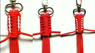 #Handle tas tali kur,macrame bracelet,macrame keychain,pelangi shop