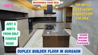 Luxury Duplex Builder Floor with Terrace | Builder floor in Gurgaon #viralvideo #youtube