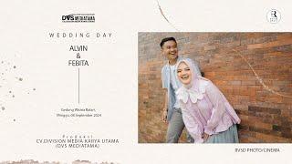 LIVE Wedding Alvin & Febita  RVSD Photo & Cinema   DVS MEDIATAMA  8 September 2024 