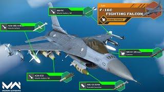 F-16C Fighting Falcon December Battlepass Striker! Overview & Gameplay | Modern Warships Alpha Test