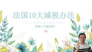 很少人知道的法国10大避税办法，总有一个适合你！年年负税收