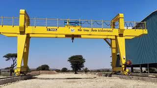 overhead bridge crane installation video. #overheadcrane #crane #cranemachinery #workshops