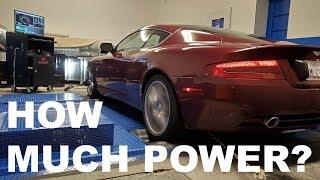 Dyno Performance Test of a Stock Aston Martin DB9 V12