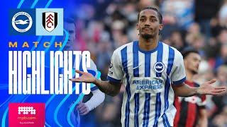 HIGHLIGHTS | Brighton v Fulham | Premier League