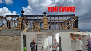 KARDEŞİMİN İNŞAATI ÇOK GÜZEL OLUYOR HIZLA YÜKSELİYOR VE EVİMİZDE YAPTIKLARIMIZ