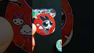 2013 THE POWERPUFF GIRLS CARTOON NETWORK TAZOS #nostalgia #cartoon #shorts