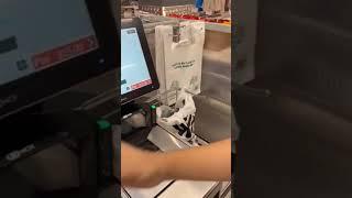 Self check- out ,Kmart Australia new experience.