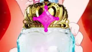 Go princess precure-Cure Scarlett transformation and attacks